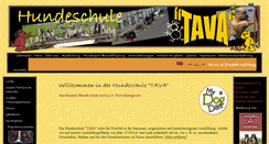 Desktop Screenshot of hs-tava.de